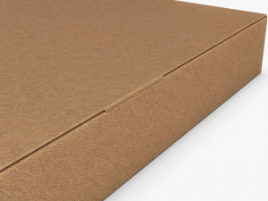 Package Cardboard Box M 3 3D Model