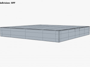 Package Cardboard Box M 3 3D Model