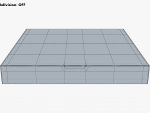 Package Cardboard Box M 3 3D Model