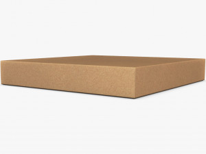 Package Cardboard Box M 4 3D Model