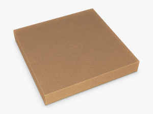 Package Cardboard Box M 4 3D Model