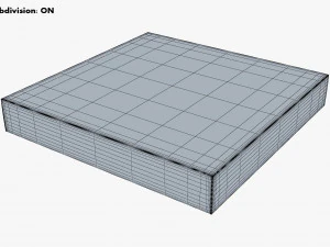 Package Cardboard Box M 4 3D Model