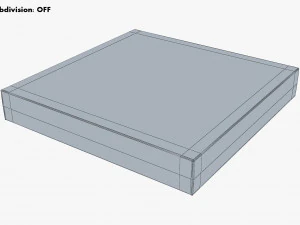 Package Cardboard Box M 4 3D Model