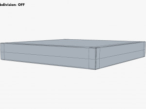 Package Cardboard Box M 4 3D Model