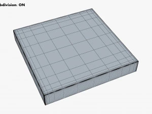 Package Cardboard Box M 4 3D Model
