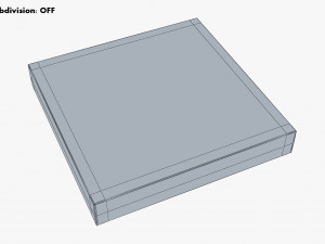Package Cardboard Box M 4 3D Model