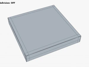 Package Cardboard Box M 4 3D Model