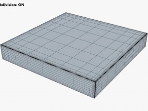 Package Cardboard Box M 4 3D Model