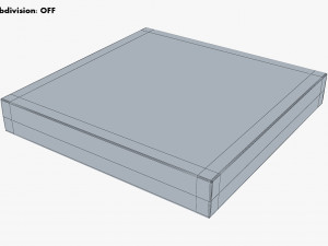 Package Cardboard Box M 4 3D Model