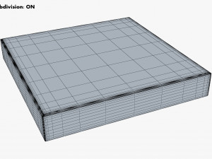 Package Cardboard Box M 4 3D Model
