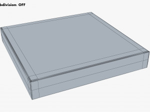 Package Cardboard Box M 4 3D Model