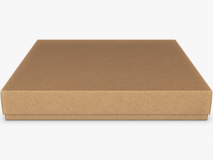 Package Cardboard Box M 5 3D 模型