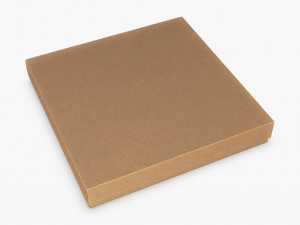 Package Cardboard Box M 5 3D 模型