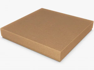 Package Cardboard Box M 5 3D Model