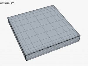 Package Cardboard Box M 5 3D 模型