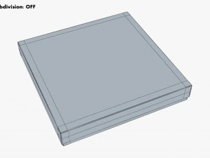 Package Cardboard Box M 5 3D Model