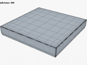 Package Cardboard Box M 5 3D 模型