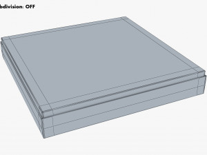 Package Cardboard Box M 5 3D 模型