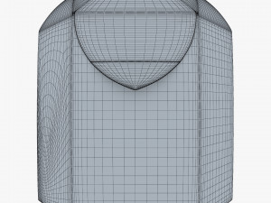 Package Cardboard Hexagon Petal Box M 2 3D Model