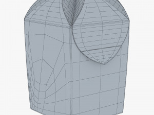 Package Cardboard Hexagon Petal Box M 2 3D Model