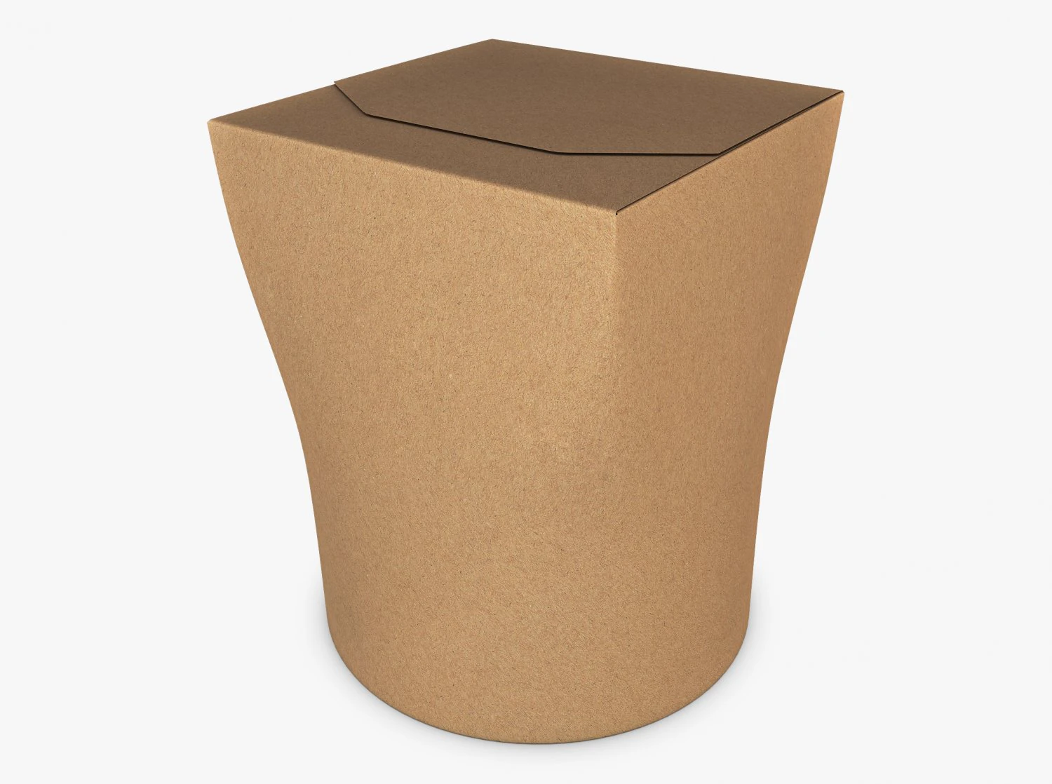 Package Cardboard Box M 6 3D Model .c4d .max .obj .3ds .fbx .stl .blend 