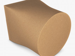 Package Cardboard Box M 6 3D Модель