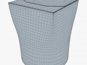 Package Cardboard Box M 6 3D Model