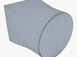 Package Cardboard Box M 6 3D Модель
