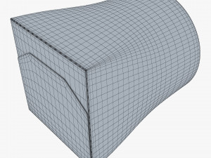 Package Cardboard Box M 6 3D Модель