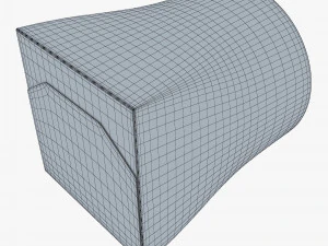 Package Cardboard Box M 6 3D Model