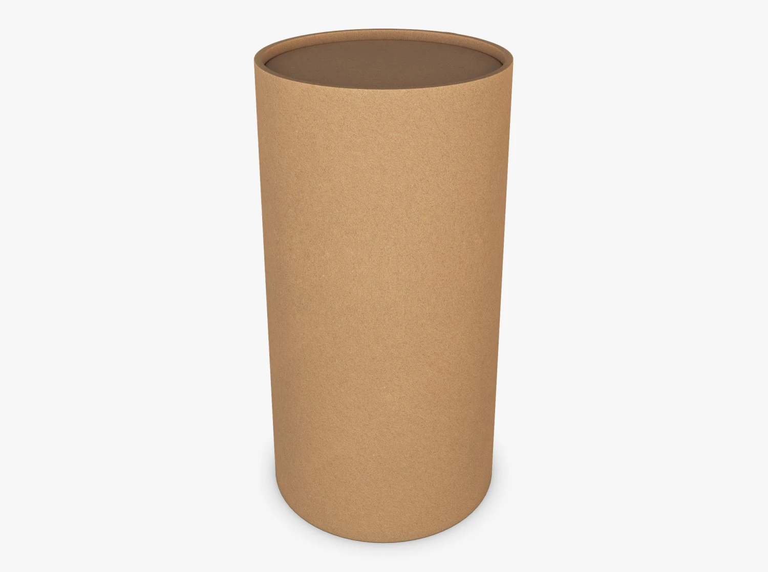 Package Cardboard Tube M 1 3D Model .c4d .max .obj .3ds .fbx .stl .blend 