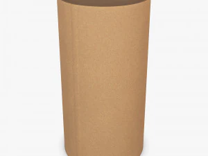 Package Cardboard Tube M 1 3D Model