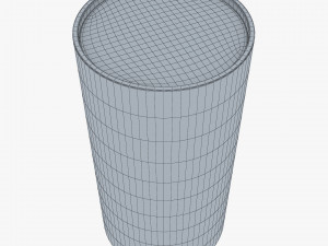 Package Cardboard Tube M 1 3D Model