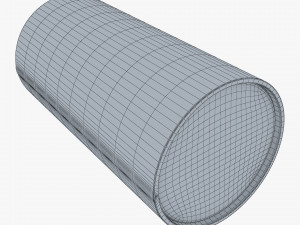 Package Cardboard Tube M 1 3D Model