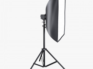 Studio Softbox Light M 1 3D Model