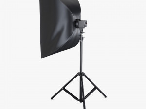Studio Softbox Light M 1 3D Model