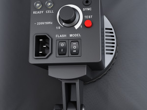 Studio Softbox Light M 1 3D Model