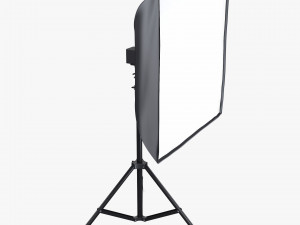 Studio Softbox Light M 1 3D Model