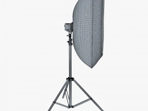 Studio Softbox Light M 1 Model 3D