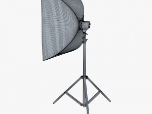 Studio Softbox Light M 1 3D Model