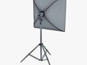 Studio Softbox Light M 1 Model 3D