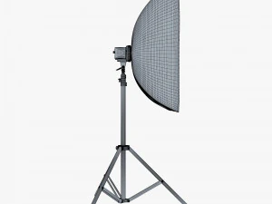Studio Softbox Light M 1 Model 3D