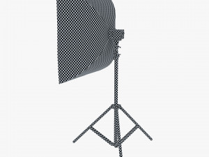 Studio Softbox Light M 1 3D Model