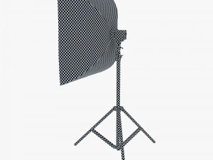 Studio Softbox Light M 1 Model 3D