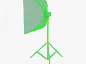 Studio Softbox Light M 1 3D Model