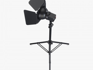Studio Spot Light M 1 3D Model
