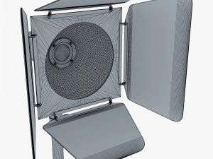 Faretto da studio M1 Modello 3D
