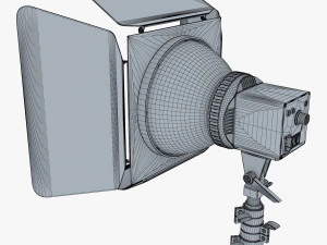 Faretto da studio M1 Modello 3D