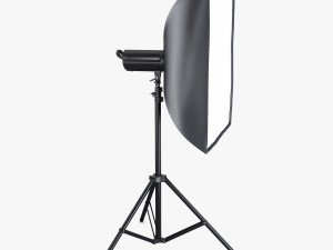 Studio Softbox Light M 2 Model 3D