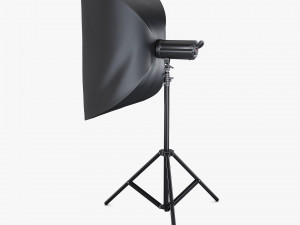 Studio Softbox Light M 2 Model 3D